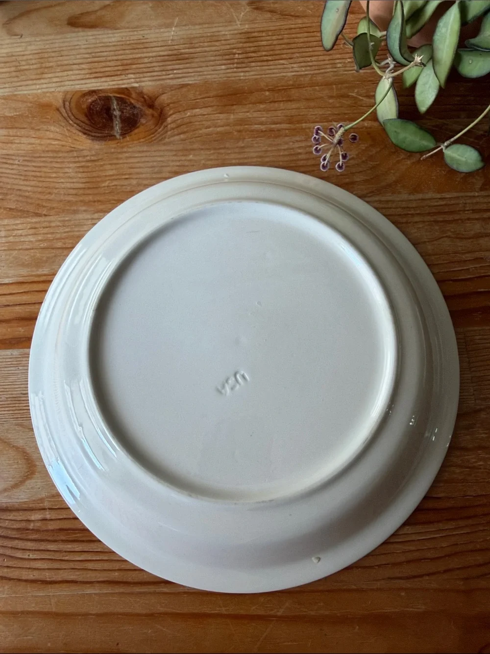 Vintage Aztec Royal China Omegastone Pie Serving Plate